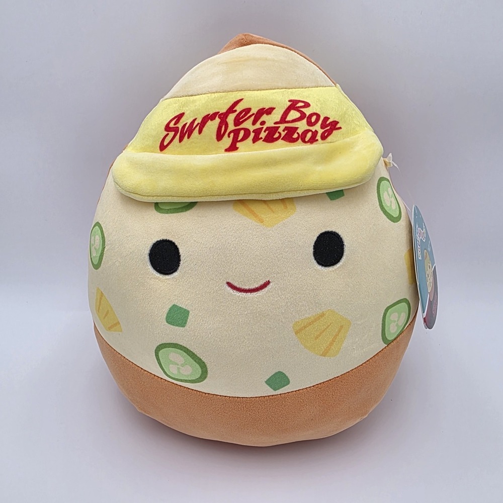 Squishmallow Stranger Things 10" Surfer Boy Pizza Stuffed Plush Toy